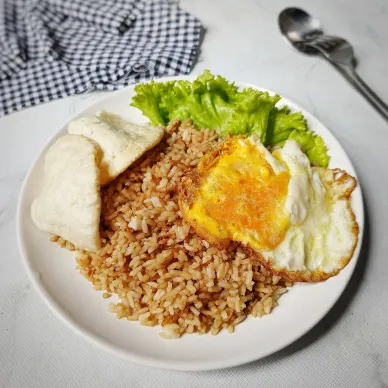 Nasi Goreng kornet candu